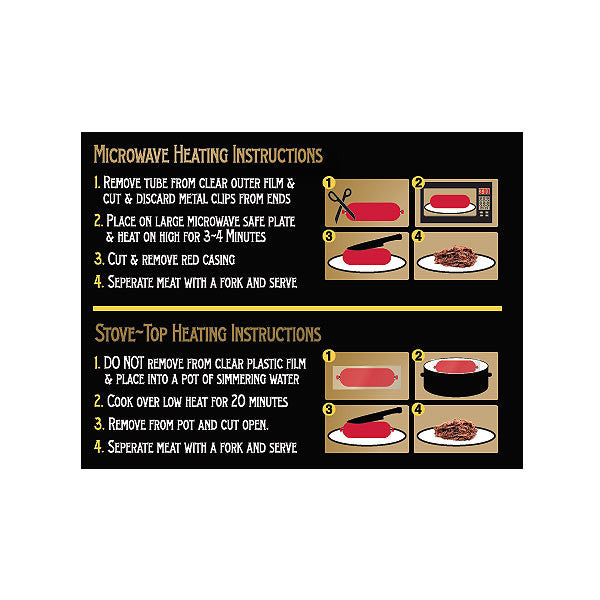 BBQ Pulled Beef Brisket (10oz) - Jack's Gourmet - 3