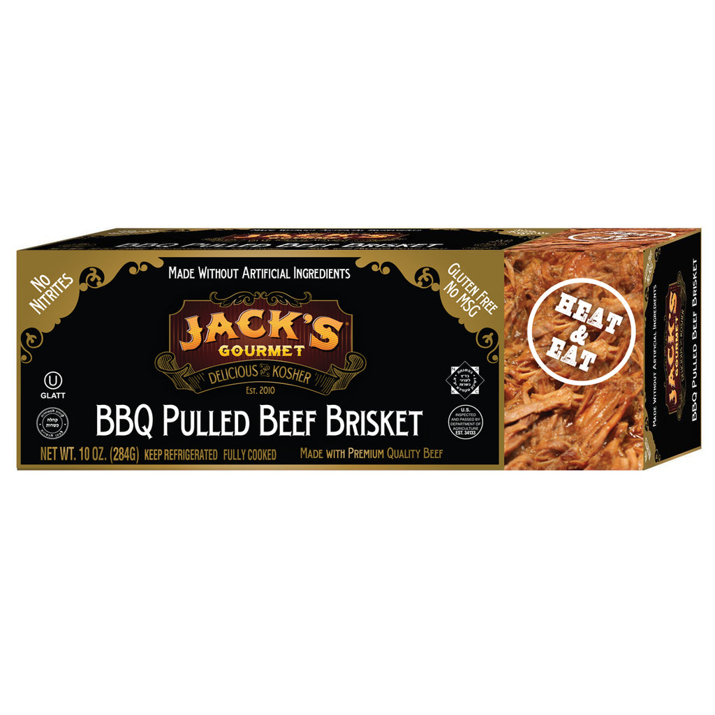 BBQ Pulled Beef Brisket (10oz) - Jack's Gourmet